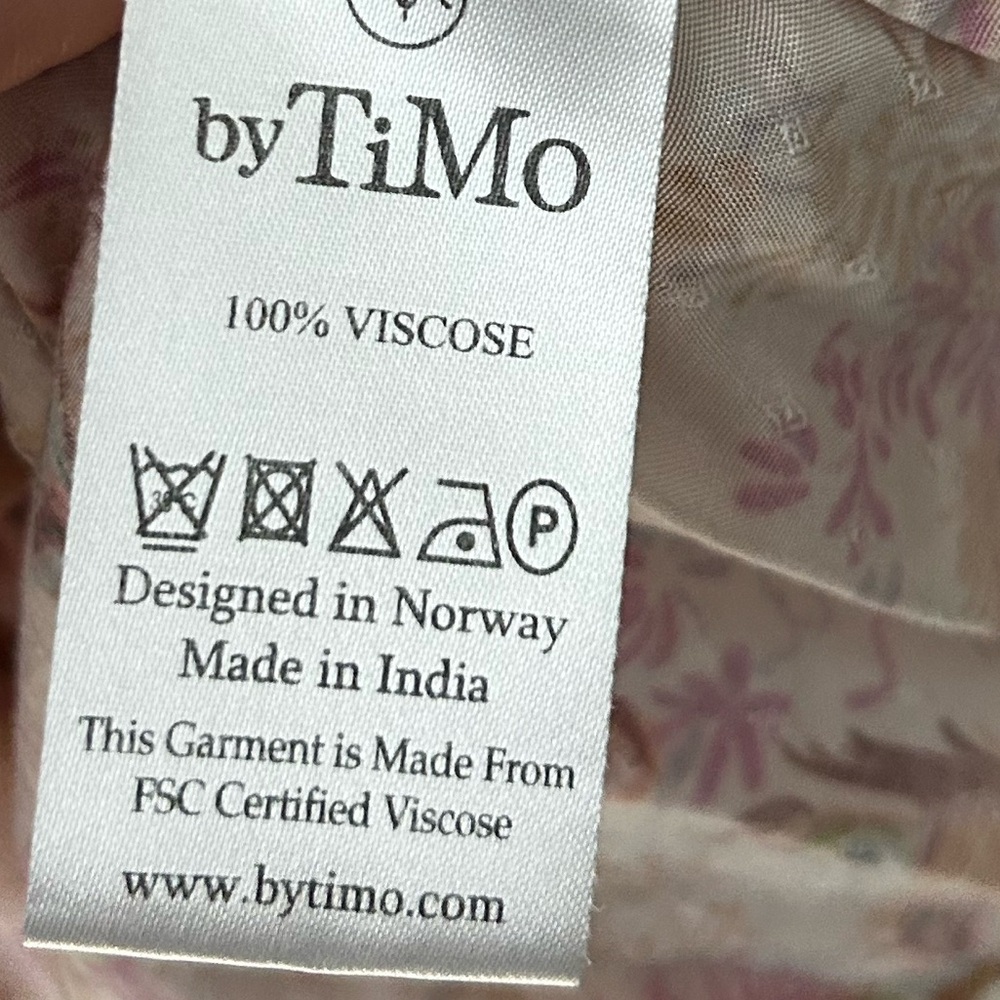 ByTimo Floral Babydoll Mini Dress Small Feather Print - Picture 5 of 7